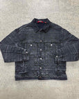 Supreme Jacket "LAYERED DENIM" Black New Size S