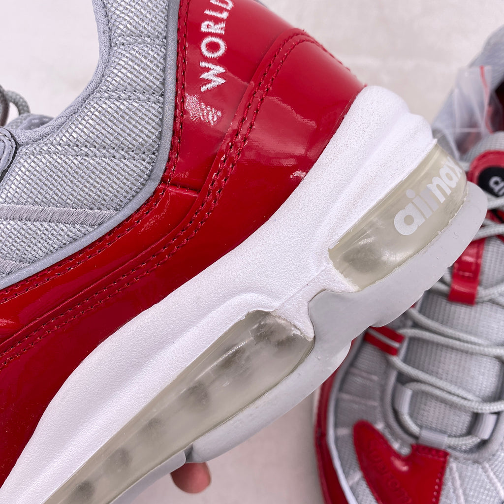 Nike Air Max 98 "Supreme Varsity Red" 2016 New Size 8