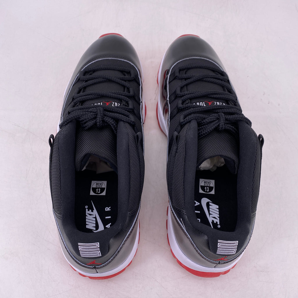 Air Jordan 11 Retro Low "Bred" 2025 New Size 13