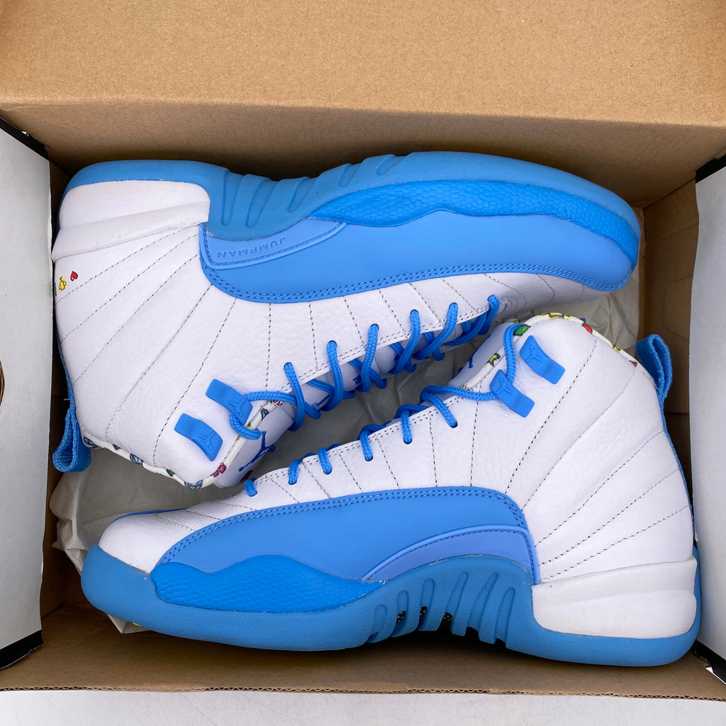 Air Jordan (GS) 12 Retro "Emoji" 2022 New Size 7Y