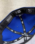 Supreme Fitted Hat "BONE" 2025 New Blue Size 7 1/8