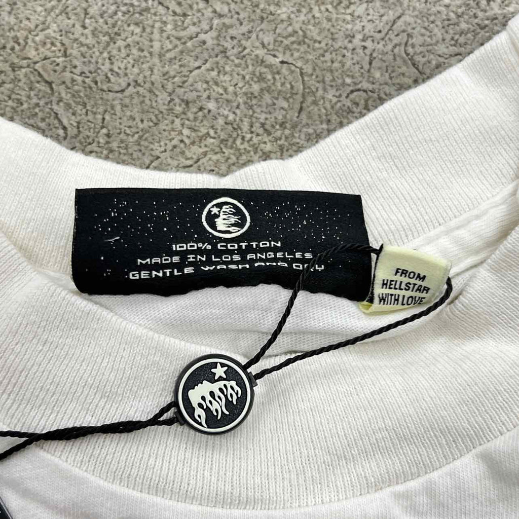 Hellstar Long Sleeve "PIXEL" Cream New Size 2XL