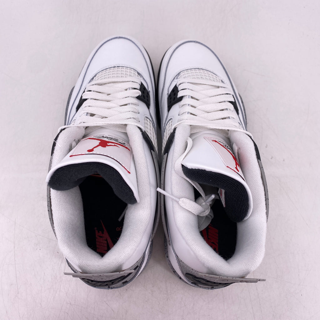 Air Jordan 4 Retro "White Cement" 2025 New Size 10