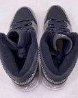 Air Jordan 1 Retro "Polka Dot Black White" 2009 Used Size 12