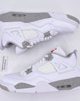 Air Jordan 4 Retro "White Oreo" 2021 New Size 10.5