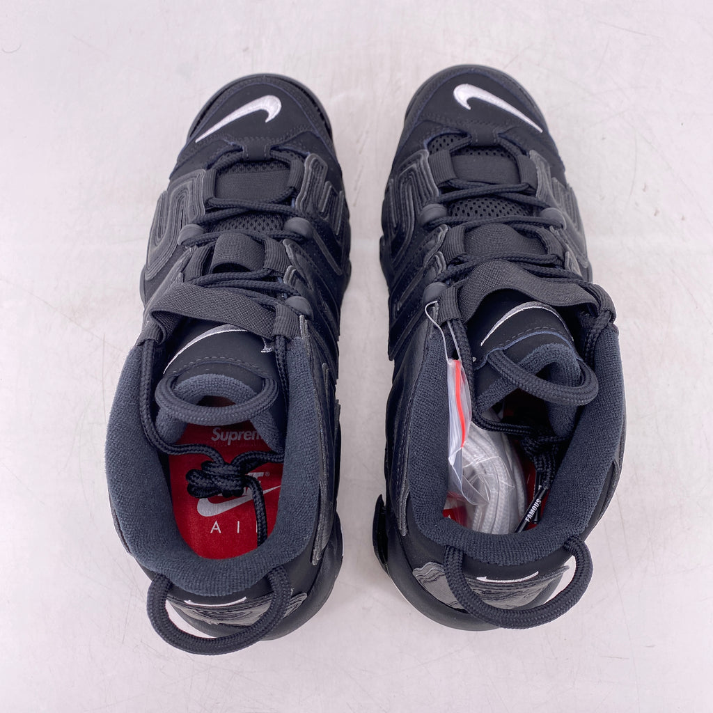 Nike Air More Uptempo "Supreme Black" 2017 New Size 8