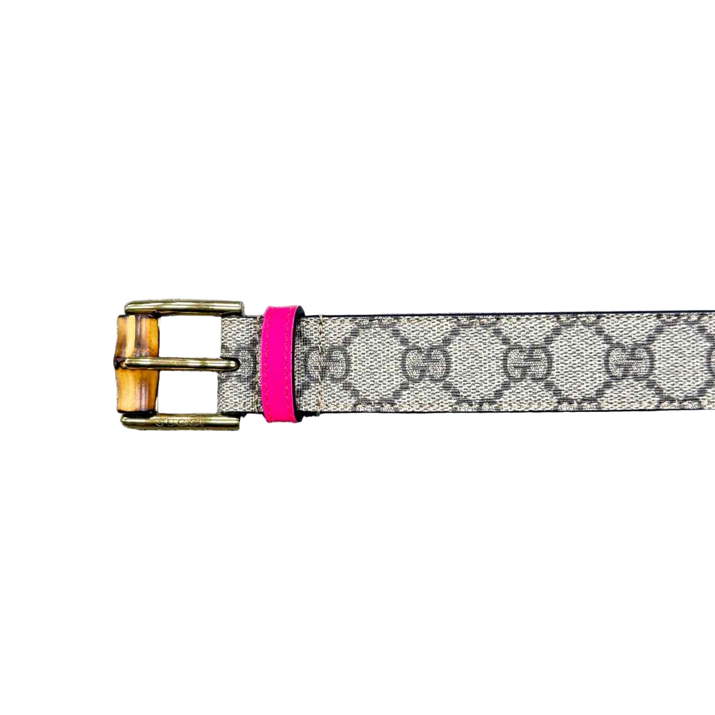 Gucci (W) Belt "BAMBOO" New Brown Size 28