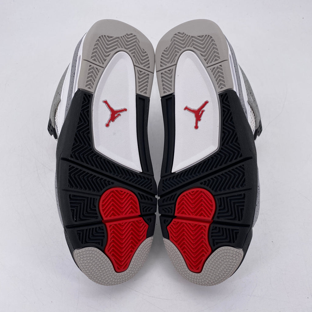 Air Jordan (GS) 4 Retro "White Cement" 2025 New Size 6.5Y