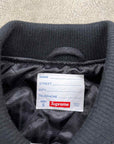Supreme Jacket "BIG LOGO CHENILLE" Black Used Size S