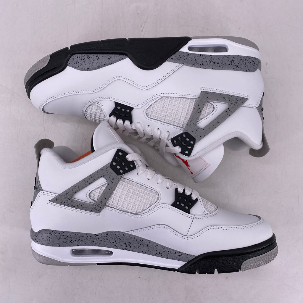 Air Jordan 4 Retro "White Cement" 2025 New Size 10.5
