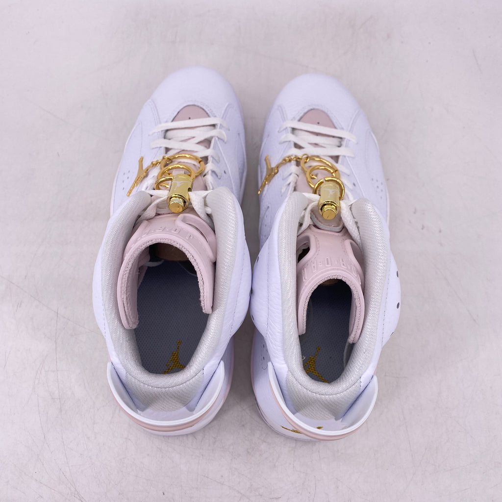 Air Jordan (W) 6 Retro "Gold Hoops" 2021 New Size 12W