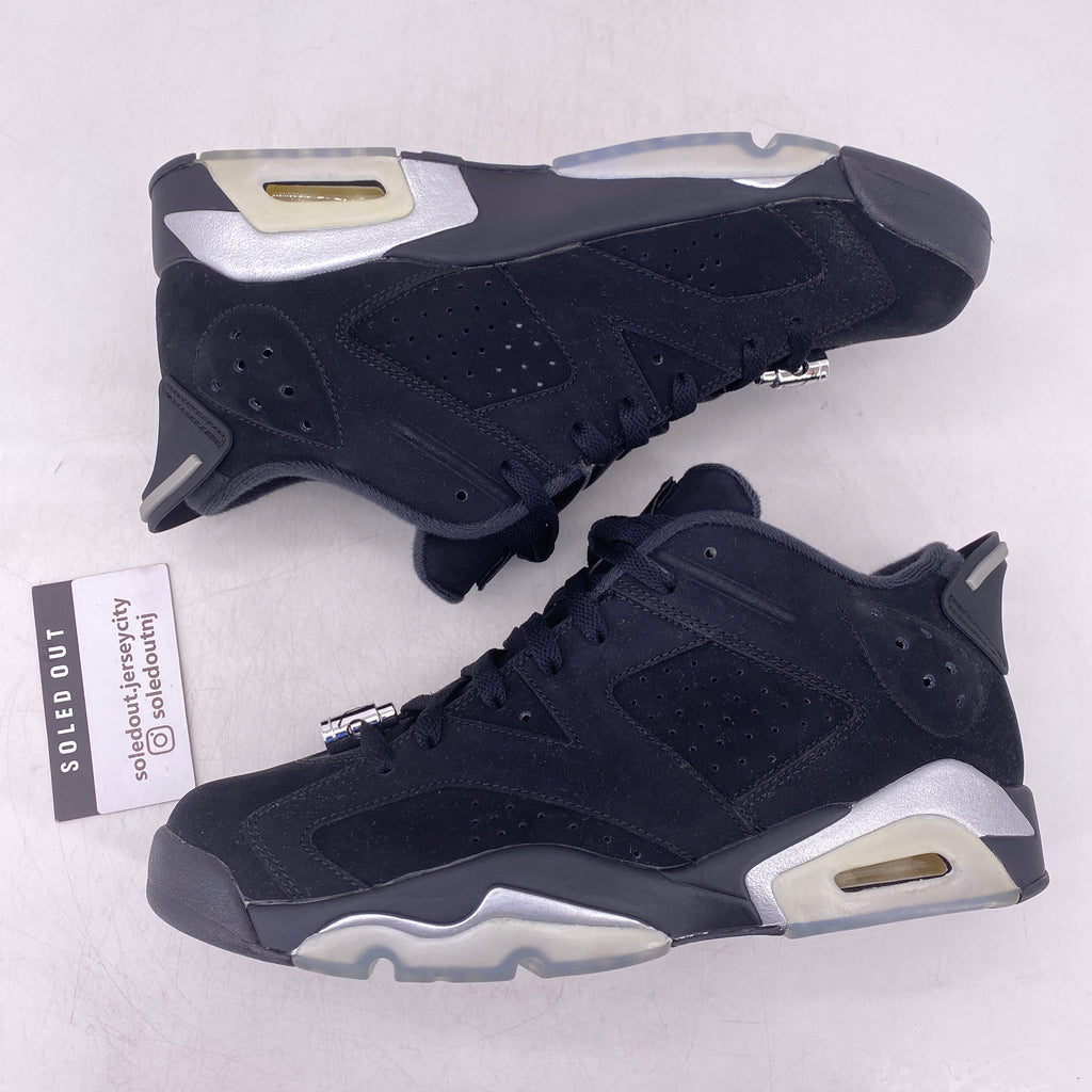 Air Jordan 6 Retro Low "Chrome" 2015 New Size 9.5