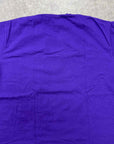 Supreme T-Shirt "RALPH STEADMAN BOX LOGO" Purple Used Size XL