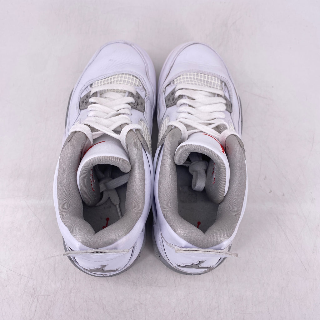 Air Jordan (GS) 4 Retro "White Oreo" 2021 Used Size 6Y