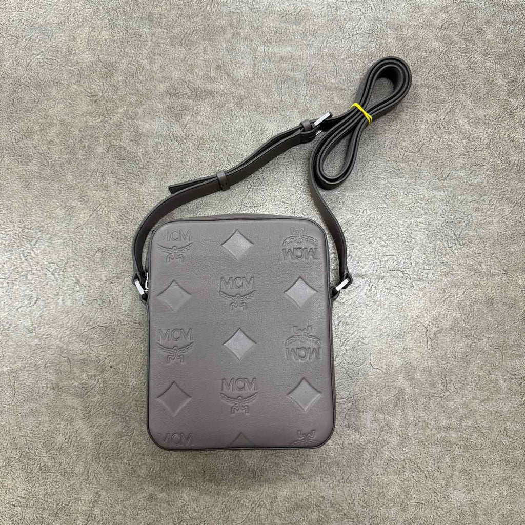 MCM Crossbody "KLASSIK" New (Cond) Grey Size OS