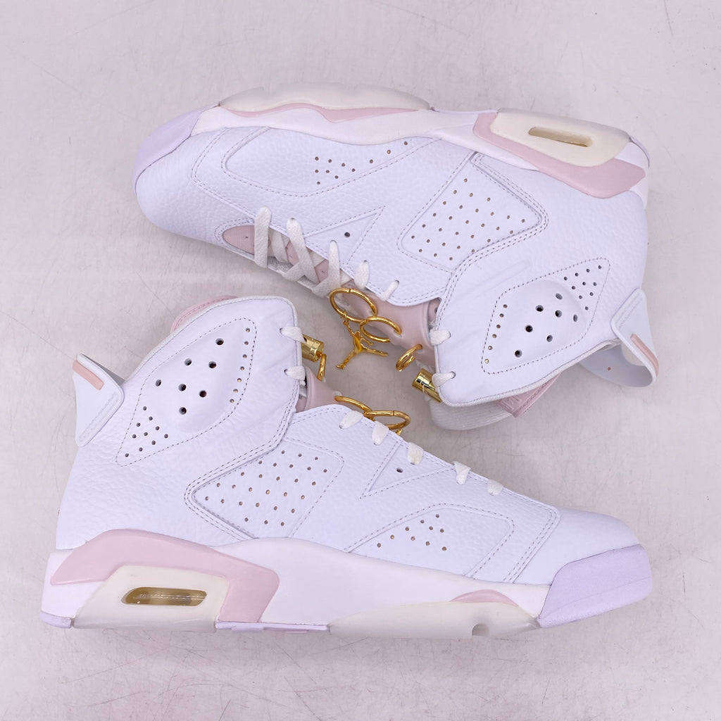 Air Jordan (W) 6 Retro "Gold Hoops" 2021 New Size 12W