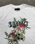 Amiri T-Shirt "PSYCHEDELIC" White Used Size L