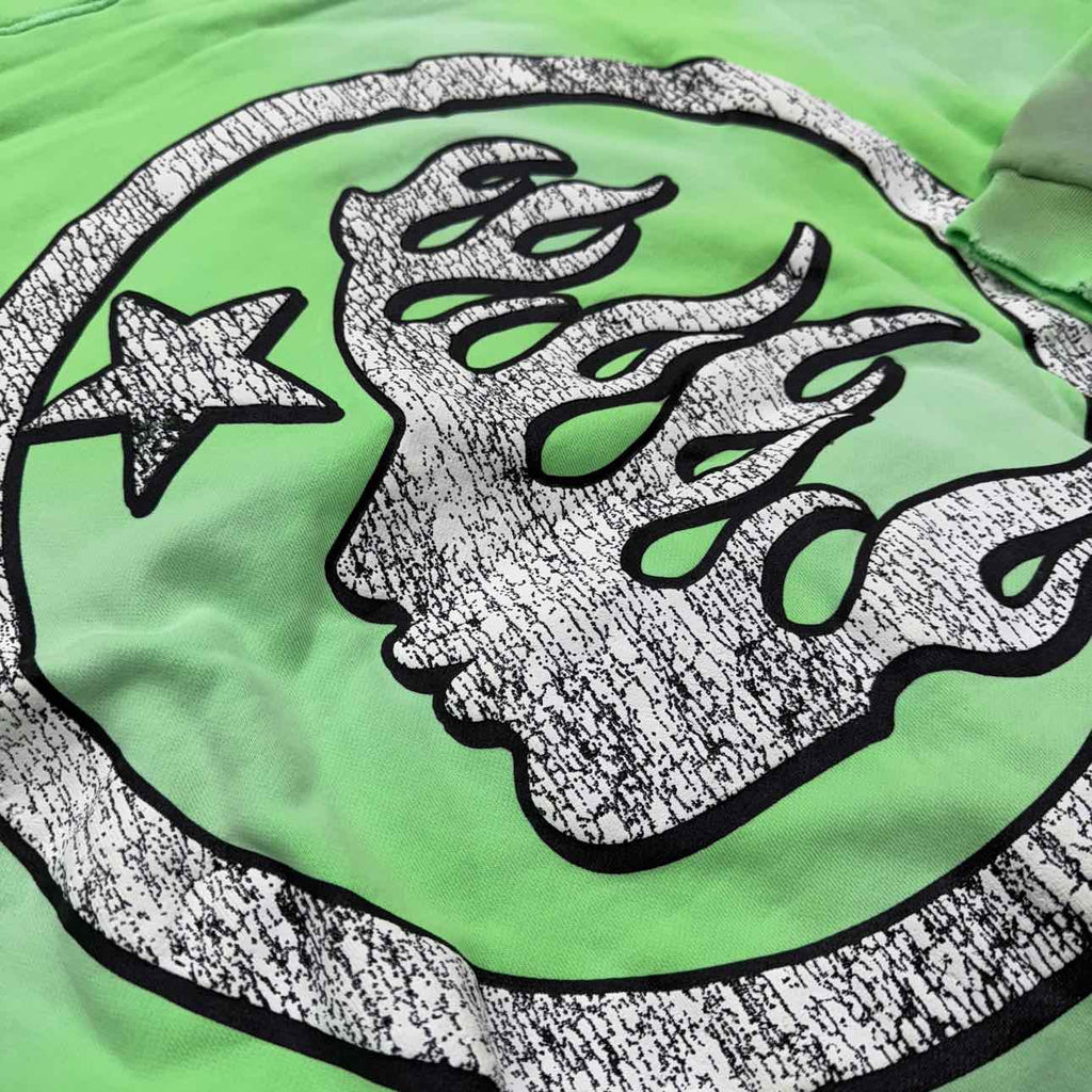 Hellstar Zip Up "GRAFFITI" Green New Size L