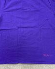 Supreme T-Shirt "RALPH STEADMAN BOX LOGO" Purple Used Size XL