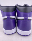 Air Jordan 1 Retro High OG "Court Purple 2.0" 2020 New Size 10.5