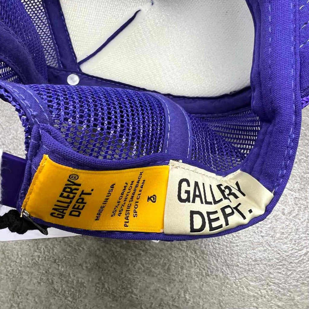 Gallery DEPT. Trucker Hat "YELLOW" New Purple