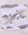Air Jordan (GS) 4 Retro "White Oreo" 2021 New Size 7Y