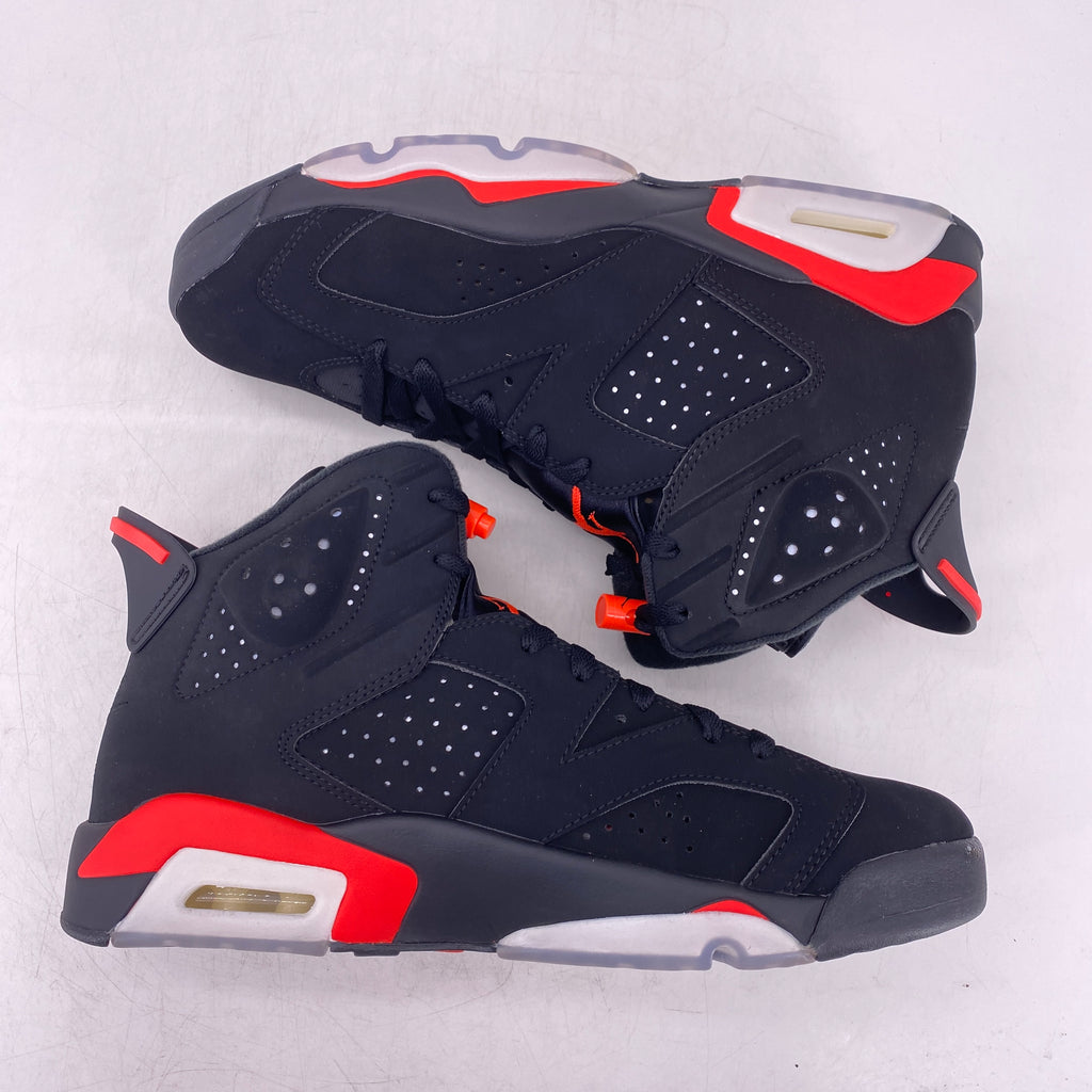 Air Jordan 6 Retro "Black Infrared" 2019 New Size 9.5