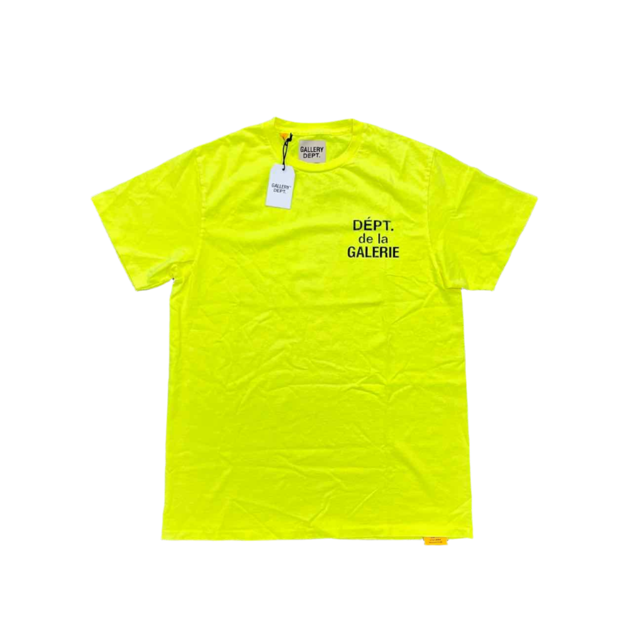 Gallery Dept Shirt - Lime popular Green Souvenir T-shirt Medium