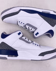 Air Jordan 3 Retro "Midnight Navy" 2023 New Size 11