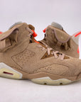Air Jordan 6 Retro "British Khaki" 2021 Used Size 10.5
