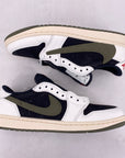 Air Jordan (W) 1 Low "Travis Scott Olive" 2023 New Size 10.5W