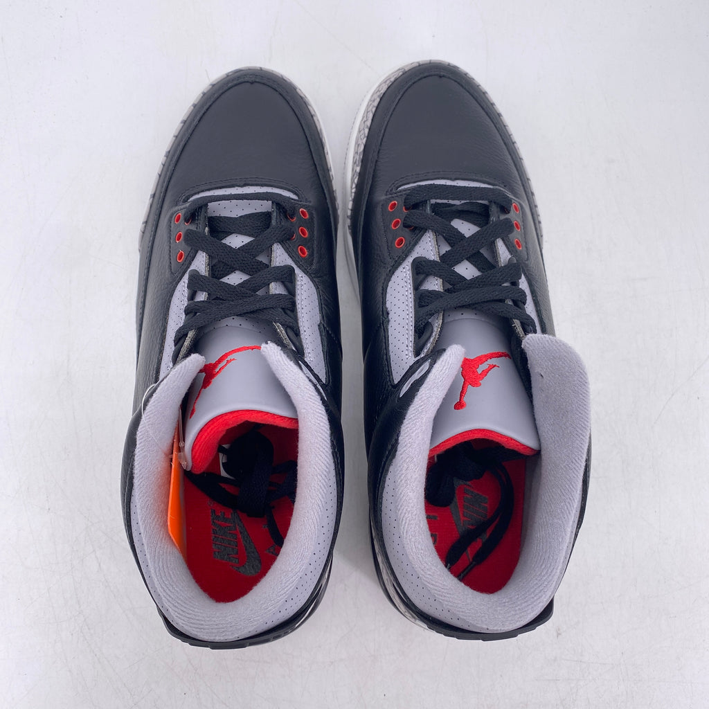 Air Jordan 3 Retro "Black Cement" 2024 New Size 10.5