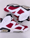 Air Jordan 6 Retro "Carmine" 2014 Used Size 9.5