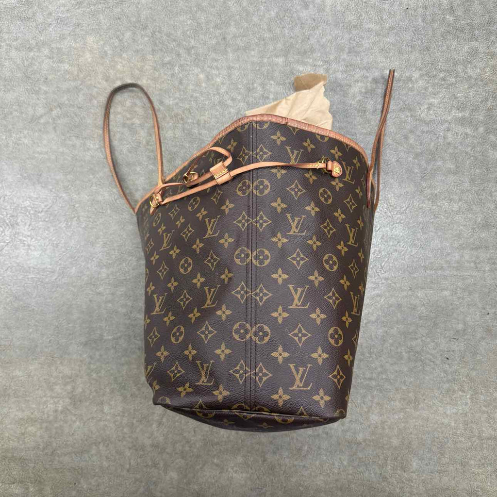 Louis Vuitton Shoulder Bag "NEVERFULL" Used Brown