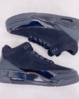 Air Jordan 3 Retro "Black Cat" 2025 New Size 9