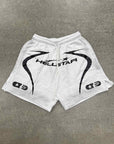 Hellstar Shorts "7ON7" White New Size L