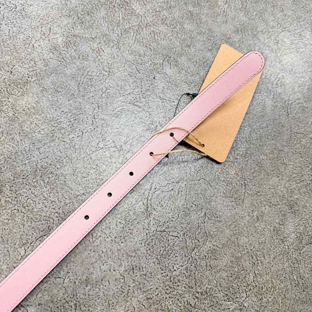 Gucci (W) Belt "GG MINI PINK BUCKLE" New Pink Size 42