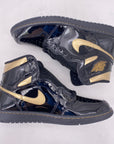 Air Jordan 1 Retro High OG "Black Metallic Gold" 2020 New Size 9