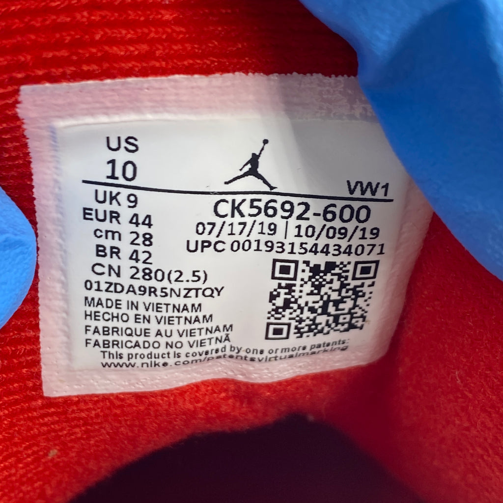 Air Jordan 3 Retro "Unite Fire Red" 2020 New Size 10