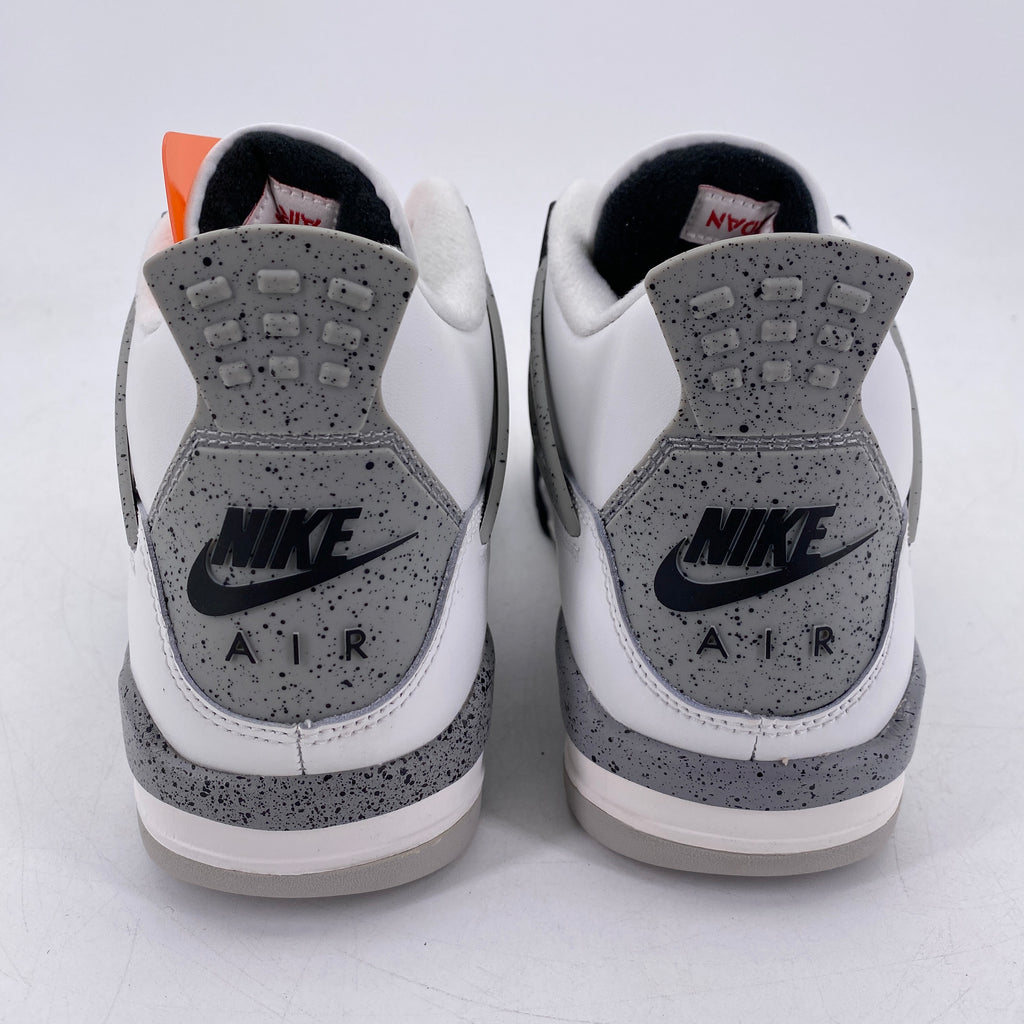 Air Jordan (GS) 4 Retro "White Cement" 2025 New Size 7Y