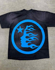 Hellstar T-Shirt "CLASSIC BLUE" Black New Size S