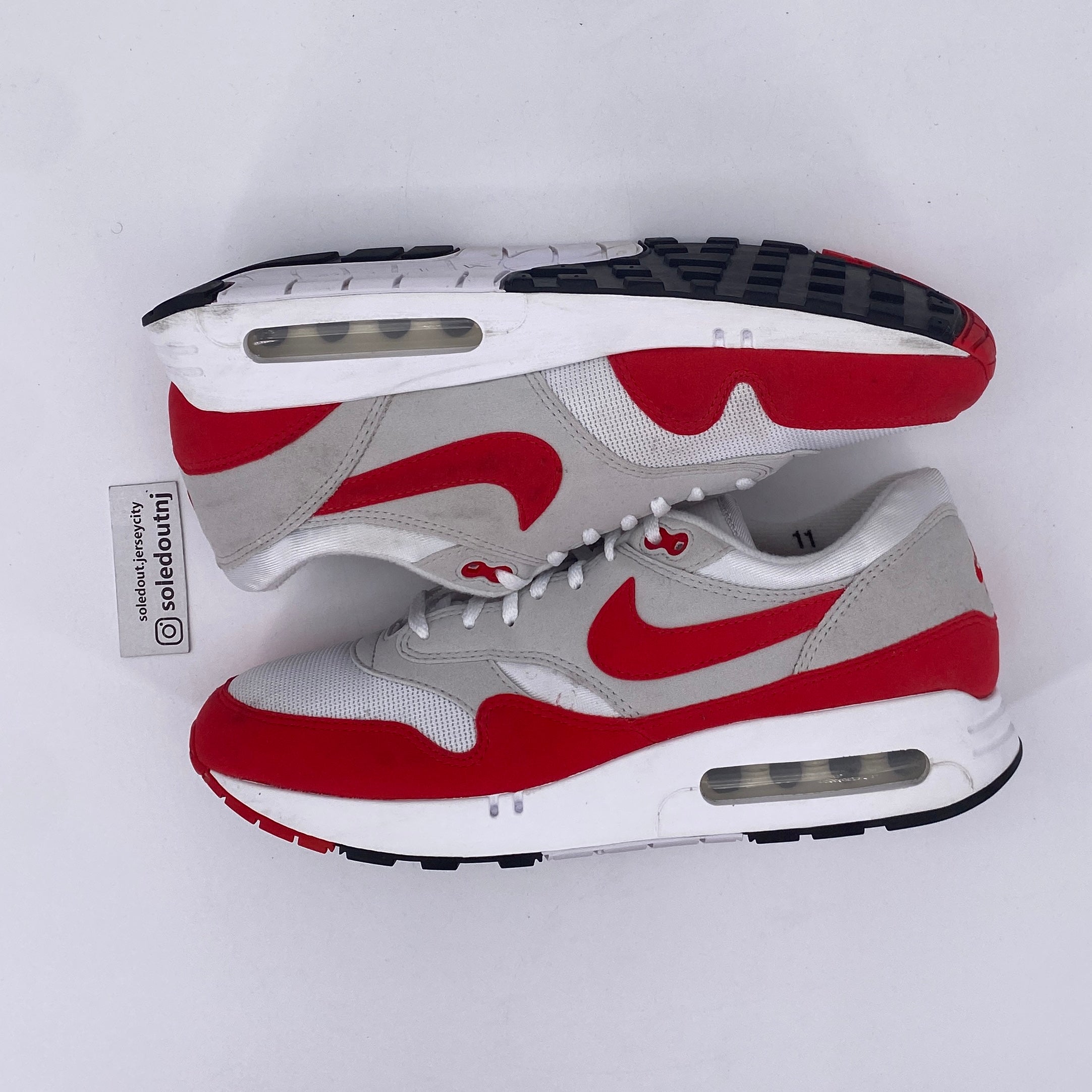 Nike Air Max 1 &quot;Big Bubble Sport Red&quot; 2023 Used Size 11