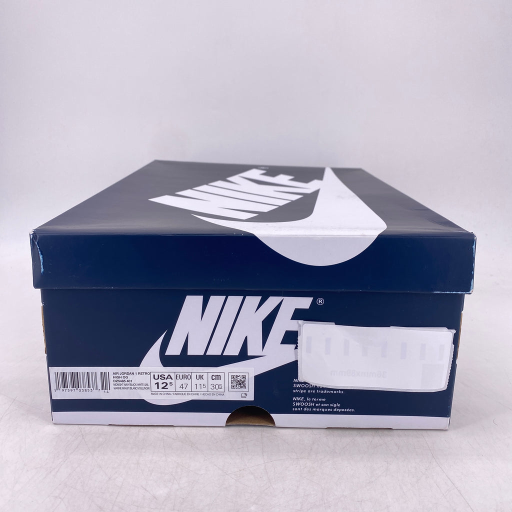 Air Jordan 1 Retro High OG "Midnight Navy" 2024 New Size 12.5