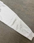 Chrome Hearts Zip Up "SCROLL LOGO" White Used Size XL