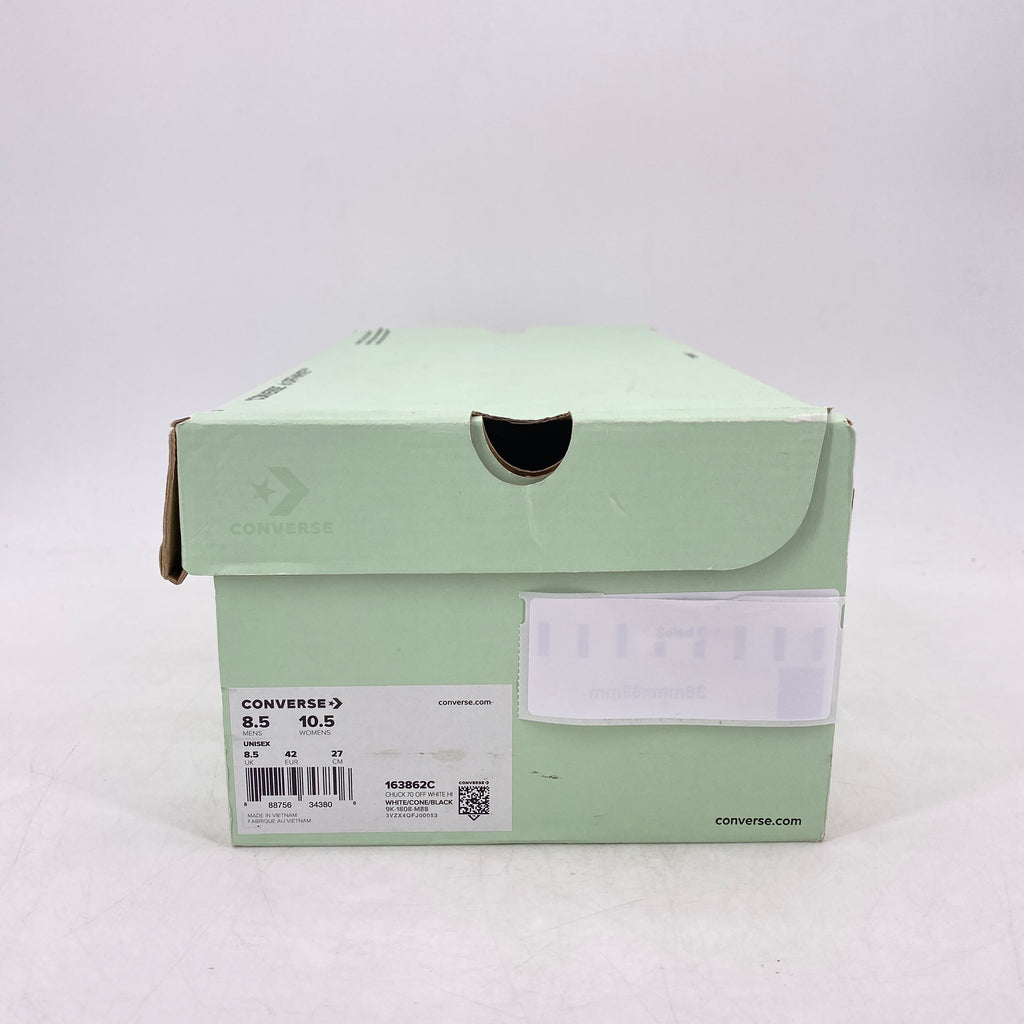 Converse Chuck 70 "Off White" 2018 New Size 8.5