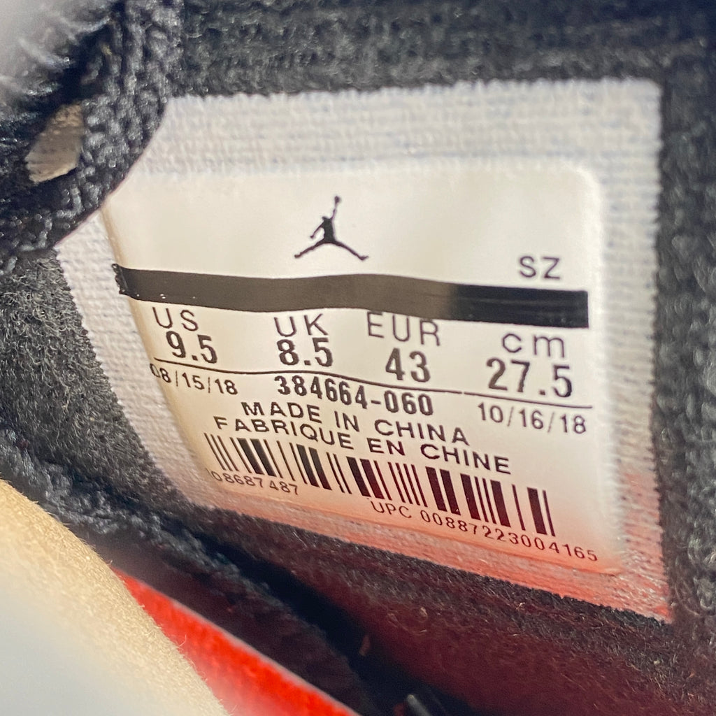 Air Jordan 6 Retro "Black Infrared" 2019 New Size 9.5