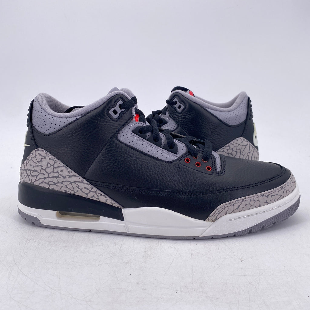 Air Jordan 3 Retro "Black Cement" 2024 New Size 11