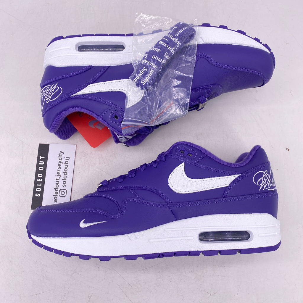 Nike Air Max 1 '87 SP "Supreme Purple" 2025 New Size 9