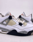 Air Jordan 4 Retro "White Cement" 2016 Used Size 9.5