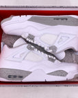 Air Jordan 4 Retro "White Oreo" 2021 New Size 13